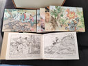 蜀山劍俠傳連環(huán)畫(huà)（50開(kāi)精裝，全套8冊）黑龍江美術(shù)出版社K 曬單實(shí)拍圖