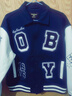 BOY LONDON【棒球少年】秋男女同款外套拼色印花學(xué)院風(fēng)時(shí)尚棒球服N12003 藏青色 常規(guī) XS 曬單實(shí)拍圖