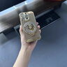 潮虎解壓陀螺旋轉(zhuǎn)支架適用蘋果15promax手機(jī)殼iPhone14磁吸網(wǎng)格散熱殼13自帶鏡頭膜12全包防摔保護(hù)套硬 解壓陀螺支架【金色】電鍍護(hù)鏡散熱網(wǎng)殼 iPhone 15 Pro Max 曬單實(shí)拍圖