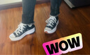 匡威（Converse）高幫帆布鞋 Run Star Hike 透氣休閑鞋運(yùn)動(dòng)鞋板鞋 166800 38 曬單實(shí)拍圖