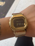 卡西歐（CASIO）金屬小方塊G-SHOCK運動(dòng)GMW-B5000太陽(yáng)能六局電波小金塊銀塊日韓表 GMW-B5000GD-9PRT 咨詢(xún)客服享折扣 曬單實(shí)拍圖