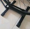 妙占 自行車(chē)停車(chē)架 雙桿可折疊公路車(chē)支架 單車(chē)立式展示架維修支撐架 公路車(chē)停車(chē)架【折疊黑色】 曬單實(shí)拍圖