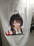 貂卡短袖班服定制t恤情侶訂制文化衫廣告衫diy上衣工作衣服印圖字logo 白色 L 曬單實(shí)拍圖