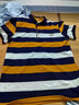 TLME & MINE輕奢高端品牌 POLO衫短袖男士 T恤半袖休閑衣服上衣男裝 8012 黃色  XL 175/建議115-135斤 曬單實拍圖