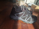 TFO 登山鞋 户外鞋舒适透气轻便减震越野徒步鞋852001 男款黑色 44 实拍图