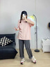 MADNESS HOUSE潮牌美系高街純棉直筒牛仔褲男女款戶外百搭寬松休閑牛仔褲長褲男 藍(lán)色 L（推薦體重120-130斤） 曬單實(shí)拍圖