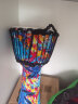 美德威  10英寸羊皮ABS轻体便携非洲鼓  大童小学初学演奏 蓝色枫叶 实拍图