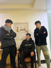 7家優(yōu)品 春款加絨衛衣男寬松字母休閑圓領(lǐng)青春流行潮流套頭文藝 ZWS-Y01加絨黑色 XL（建議體重130-150斤） 曬單實(shí)拍圖