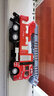 凌速 合金車(chē)仿真模型玩具車(chē)模 1:48回力軍事工程車(chē) 運輸垃圾車(chē)攪拌汽車(chē)警車(chē)挖掘機消防車(chē) 云梯消防車(chē) 曬單實(shí)拍圖