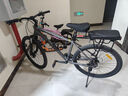 TOSUOD山地車(chē)后座架可載人快拆尾架通用行李架騎行單車(chē)配件自行車(chē)后貨架 有護欄貨架【全螺絲固定】+坐墊 曬單實(shí)拍圖