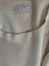 莫代爾保暖內(nèi)衣女士套裝加絨加厚大碼打底衫學(xué)生秋衣褲冬天季貼緊身內(nèi)衣 優(yōu)雅膚-上衣-磨毛 (不加絨) M90/105斤 曬單實(shí)拍圖