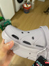 斯凱奇（Skechers）洞洞鞋女休閑外穿拖鞋戶外沙灘鞋透氣泡泡鞋鞋子輕質(zhì)軟彈 111514 111514-BBK 全黑色 37 曬單實拍圖