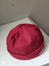 Fangchi瓜皮帽男潮個(gè)性帽街頭嘻哈帽女無(wú)檐水手帽復古刺繡字母地主帽 紅色 均碼 58厘米左右 曬單實(shí)拍圖