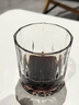圣蘭迪家用水晶玻璃威士忌酒杯酒吧啤酒杯洋酒杯烈酒杯飲料杯刻花水杯小號210毫升/單只價 曬單實拍圖