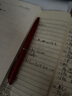 派通（Pentel）金屬簽字筆BLN2005速干中性筆旋轉式針管0.5金屬桿商務(wù)辦公黑色水筆教師節禮物禮盒裝磨砂質(zhì)感 紅桿 曬單實(shí)拍圖