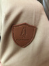 暇步士（Hush Puppies）童裝女童外套25秋季新款兒童連帽風(fēng)衣簡(jiǎn)約氣質(zhì)上衣 暖卡其 140  曬單實(shí)拍圖