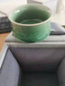 元青佳盛 青瓷品茗杯家用功夫茶影雕主人杯創(chuàng  )意個(gè)性喝茶小杯個(gè)人杯 梅子青釉下影雕主人杯 曬單實(shí)拍圖