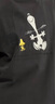 Semir[商場同款]史努比系列短袖T恤女中長款印花2024新款純棉秋裝 深灰20941 160/84A/M 曬單實拍圖