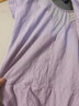艾舞戈兒童舞蹈服女童跳舞連體練功專(zhuān)業(yè)芭蕾舞服中國舞女孩演出服裝 淡葡萄紫-短袖 150 碼 身高145-155cm重58-68斤 曬單實(shí)拍圖