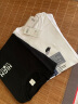 南极人4件短袖t恤男纯棉男士T桖白色宽松大码衣服男装2024夏季新款潮流 黑枫叶+白FUT+白H英文+黑HIGH XL（建议120-140斤左右） 实拍图