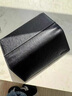 ANYSMIC輕奢侈品牌包包男包頭層牛皮錢(qián)包男士長(cháng)款錢(qián)夾大容量?jì)壤溒眾A 黑色 長(cháng)19cm 曬單實(shí)拍圖