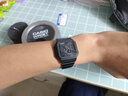 卡西歐（CASIO）男女手表電子表復古Jony-J豆芽同款B640 B650WB-1B WC-5A 電子表 B650WB-1B男款 【附加貼膜】 曬單實拍圖
