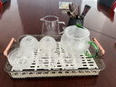 小北家 龍鱗紋玻璃茶具品茗杯小杯子耐熱玻璃品茶單杯手工水杯 四杯 曬單實(shí)拍圖