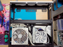 分形工藝（Fractal Design） Ridge FD機(jī)箱迷你ITX機(jī)箱黑色小巧風(fēng)冷白色Mesh板顯卡325自帶2*14cm風(fēng)扇可立臥PCIE4.0延長(zhǎng)線臺(tái)式 Ridge 白色 曬單實(shí)拍圖