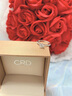 CRD克徠帝【現貨閃發(fā)】愛(ài)之冠冕18K金鉆戒女戒求婚結婚鉆石戒指 共約66分 主石50分F-G色SI 曬單實(shí)拍圖