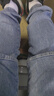 真維斯（Jeanswest）牛仔褲男夏季新款寬松束腳工裝哈倫九分潮流時尚百搭休閑長褲子 曬單實拍圖