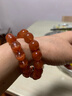 艾彩李福生收藏級天然紅兔毛水晶手鏈紅水晶單圈手串女男本命年禮物 7A級紅兔毛尺寸約12mm 曬單實(shí)拍圖