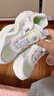 米菲童鞋女童運動(dòng)鞋2025新款春秋防滑輕便透氣百搭休閑白鞋兒童跑步鞋 白淺紫 /(革面-腳長(cháng)+1cm=鞋內長(cháng)) 34 鞋內長(cháng)21.9cm 曬單實(shí)拍圖