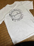棉致夏季短袖男士t恤網(wǎng)紅潮牌時(shí)尚簡(jiǎn)約韓版半袖潮流體恤男裝 圓圈字母白色 S 曬單實(shí)拍圖