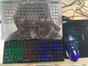 DCOMA有線(xiàn)鍵盤(pán)吃雞鍵盤(pán)87鍵便攜迷你USB臺式機筆記本電腦辦公電競游戲機械手感DCOMA鍵盤(pán)鼠標套裝 三色背光鍵盤(pán)+七彩6D靜音鼠標 曬單實(shí)拍圖