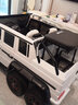 萌笑鷗超大號奔馳大g6輪兒童電動(dòng)車(chē)帶遙控可坐大人雙人座小孩玩具童車(chē) 升級白6驅動(dòng)+全功能+助力+大人座 曬單實(shí)拍圖
