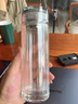 拉莫斯（LAMOSE）法國(guó)拉莫斯雙層玻璃杯隔熱男女士家用辦公泡茶水杯高硼硅定制 320ml 雙層十六邊 - 曬單實(shí)拍圖