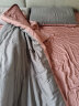 京东京造 60支长绒棉A类床上四件套 珠光贡缎工艺 1.8米床 晨雾灰 实拍图