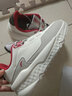 安踏女鞋老爹鞋子2026春季新款皮面防水女士板鞋女子運動(dòng)鞋 （皮面）象牙白/一度灰/大紅-3 35.5 曬單實(shí)拍圖
