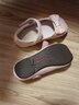 百麗（Belle）童鞋女童小蝴蝶黑皮鞋幼童寶寶鞋學(xué)步鞋春秋款兒童單鞋時(shí)尚公主鞋 粉色 24 參考腳長(cháng)147mm 曬單實(shí)拍圖