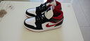 耐克（NIKE）【潮】Air Jordan aj1板鞋男女新款中高幫休閑運動(dòng)耐磨籃球鞋 DJ4695/554724-122白黑紅 42.5 曬單實(shí)拍圖