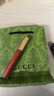 古馳（GUCCI）口紅絨霧啞光505碎花口紅禮盒禮袋細管唇釉生日禮物女友老婆化妝 【人氣色】 唇釉505# 復古珍妮特 曬單實(shí)拍圖