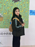栢啟歆毛絨包包女包卡通雙肩包可愛學生小背包公仔玩偶毛茸茸生日禮物 毛絨水豚雙肩包 曬單實拍圖