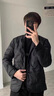 ANDSEEYOU品牌男士羽絨服英倫風(fēng) 冬季新款外套休閑衣服潮流國(guó)潮保暖男裝正 黑色 XL 曬單實(shí)拍圖