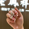 老鳳祥和田玉925銀項(xiàng)鏈女珠光蝴蝶吊墜生日周年情人節(jié)紀(jì)念日禮物送女友 珠光蝴蝶項(xiàng)鏈*品牌禮盒 曬單實(shí)拍圖