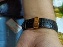 特華詩(shī)適配天梭表帶真皮1853力洛克俊雅海星卡森杜魯爾速馳魅時(shí)恒意駿馳男手表帶男士男款手表皮表帶原裝 黑皮雙按蝴蝶扣(金色） 寬度20mm 曬單實(shí)拍圖