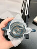 萬仟堂（Edenus）名家茶壺 禹州鈞窯功夫茶具泡茶壺陶瓷手工原礦單壺送禮盒 滄海壺 孔雀藍釉 140ml 曬單實拍圖