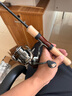 SHIMANO 禧瑪諾21新款卡迪夫CARDIFF NX路亞竿溪流微物竿馬口竿魚竿 1.42米 S48UL-4四節(jié)直柄 曬單實拍圖