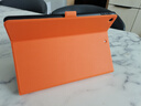 tople 適用蘋果ipad9保護(hù)殼磁吸休眠ipad8/7保護(hù)套10.2英寸護(hù)眼藍(lán)光鋼化膜磁吸全包防摔鋁合金平板支架 丹霞橙-ipad7/8/9通用10.2英寸 曬單實(shí)拍圖