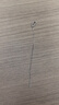 明牌珠寶 鉑金耳飾 Pt950簡·圓單只耳線送禮女BFH0062 單只鉑金耳飾 約0.71克 曬單實拍圖