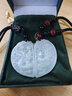 祥禎福珠寶（XIANGZHENFU JEWELRY）A貨翡翠龍鳳牌吊墜男女玉佩玉石雕刻掛件情侶款 曬單實(shí)拍圖